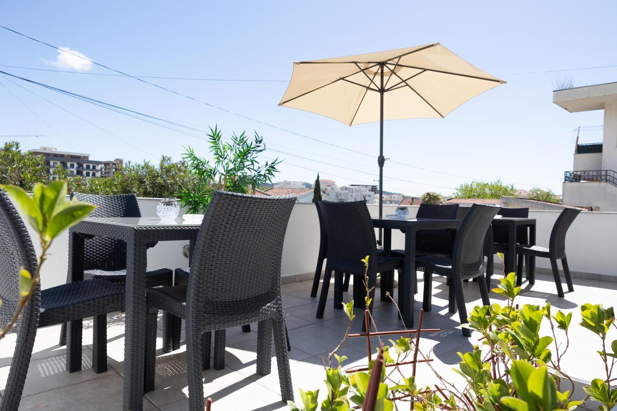 Apartmani Novkovic บาร์ ภายนอก รูปภาพ